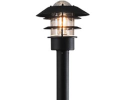 Konstsmide Modena Lantaarn Buiten - E27 - IP23 - Zwart