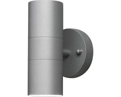 Konstsmide - Modena wand twinspot grijs/transparant