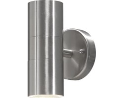 Konstsmide Modena - Wandspot twin 17cm - 230V - GU10 - RVS