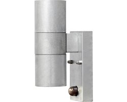 Konstsmide Modena - Wandspot twin 20cm - 230V - GU10 bwm - zink