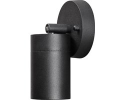 Konstsmide Modena - Wandspot zwenkbaar 15cm - 230V - GU10 - matzwart