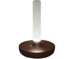KonstSmide Oplaadbare tafellamp Biarritz roestbruin - 7827-973