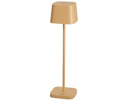 KonstSmide Oplaadbare tafellamp Capri mini zand bruin - 7829-330