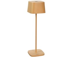 KonstSmide Oplaadbare tafellamp Capri zand bruin - 7814-330