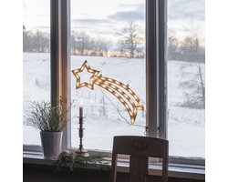 Konstsmide Raamdecoratie Ster 35 Led 2200k Ip20 Warm Wit