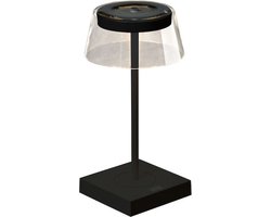 Konstsmide Scilla tafellamp (snoerloos) met dimmer - LED - Zwart