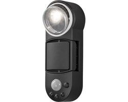 Konstsmide Wandspot Sensor Led 3w 100lm 3500k 24 Cm Zwart