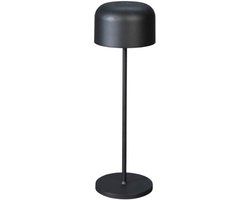 KonstSmide Zwarte tafellamp Lille oplaadbaar - 7834-750
