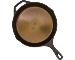 Koock Amsterdam Skillet gepolijst gietijzer - koekenpan - PFAS vrij - geschikt voor alle warmtebronnen incl. BBQ en inductie