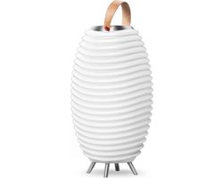 Kooduu Synergy 35S - Bluetooth Speaker - LED Lamp - Wijnkoeler - Ø 24 cm - 1.3L - Wit