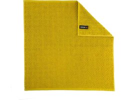 KOOK Keukenhanddoek Inka Geel 50 x 50 cm