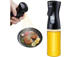 Kookoliespray - 220 ml glazen oliesprayfles olie- en azijnstel- Accessoire voor airfryer, geschikt voor airfryers, salades en barbecues maak je keuze