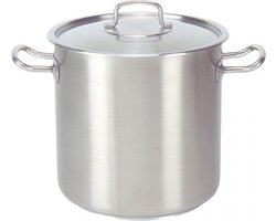 Kookpan Hoog Ø18cm, 4,5 liter, Pujadas, RVS, 720002