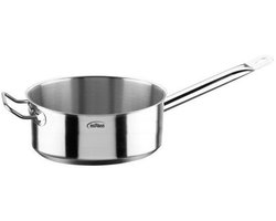 Kookpan - INOXIBAR - Professioneel 28 cm - roestvrij staal - diffuserbodem - inductie