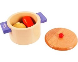 Kookpan met groente
