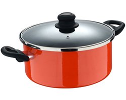 Kookpot met Deksel San Ignacio valencia experto Oranje Koolstofstaal