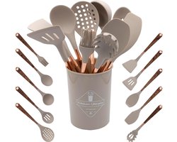Kookset Keukengereedschap Premium Keukengerei Hoogwaardige Keukengereiset voor de perfecte kookervaring