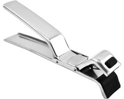 Kooktang Hete Platen - Pannenhouder Kommen - Veilig Hete Objecten - Antislip Handgreep - 2.5 x 19 x 8 cm