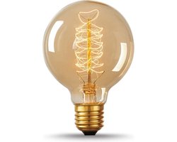 Kooldraadlamp - edison vintage retro gloeilamp - Decoratie lamp - E27 grote fitting 40 watt