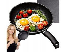 Koop de Beste Koekenpan 24 cm met Anti-aanbaklaag - Inductie & Gas