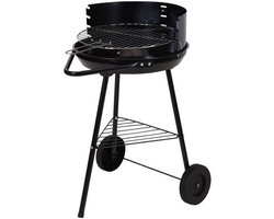 Koopman Serie - Houtskoolgrill - 37cm - Mobiel - Staal