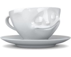 Kop en schotel Happy