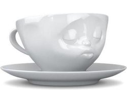 Kop en schotel K�ssend