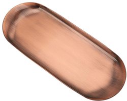 Koperen schaal Koperen plaat 430 roestvrij staal Grote opbergdoos 430 roestvrij staal Aromatherapie kaars Gereedschapsblad (groot antiek koper)