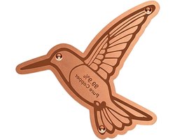 Koperen schijf vogelbad - Vogelbad schaal kom - Vogelverzorging buiten - Vuilvrije zone koperionen