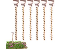 Koperen Stokken - Plantensteunen - Planten Groei - Klokvormig Ontwerp - 38.7 cm - Multicolor