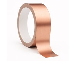 Kopertape 20mm - Geleidende Koperfolie - 0.05mm dikte - 10 meter