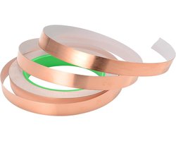 Kopertape - Kopertape Slakken - Kopertape tegen Slakken - Koper Slakken - Koper Tape - Anti Slakken Tape - Tape tegen Slakken - Planten Bescherming - Anti Slakken - Slakkenval - Anti Insect Kopertape - Anti Insect Tape