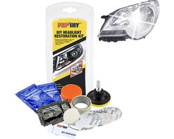Koplamp polijstset - 15 Delig - Autolamp - Kit - Headlight kit - Polijstschijven - Polijstpasta - Koplamp - Lamp - Voorlicht - Licht - Helder - Set - Herstel - Onderhoud - Reparatie - Polish - Polijsten - DIY - Auto - Scooter - Motor - Fatbike - APK