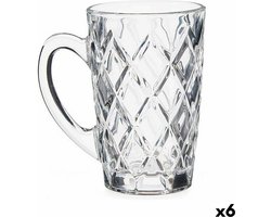 Kopp Transparant Glas 6 Stuks (170 ml)