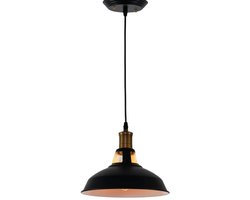 Kosilum - Aster - Hanglamp - Zwart - Metaal