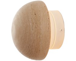 Kosilum - Elvin - Wandlamp - Beige - Steen