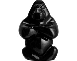 Kosta Boda Gabba Gabba Hey gorilla H12cm zwart