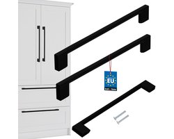 Kotarbau - Meubelgreep - Klassiek & Modern - Lang - Mat Zwart