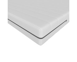 Koudschuim Matras - 100x200 - 7 zones - koudschuim - hoogwaardig plus tijk - 18 cm