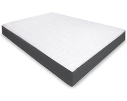 Koudschuim matras 120x200 cm - Gemiddeld - Matras 7 zones - Ergonomisch - Ademende Koudschuim matras 120x200 - Matras 120 x 200 cm eenpersoons - Hoogte 17 cm - Mister Sandman Matrassen 120 x 200 cm