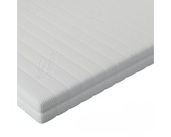 Koudschuim matras 55x110x10 - wasbare hoes - ledikant - hypoallergeen - CertiPUR® en Okoetex gecertificeerd