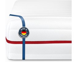 Koudschuim Matras 90x210 cm H5 Extra Stevig - 7 Zones Ergonomisch - 19 cm Hoog - Hypoallergeen