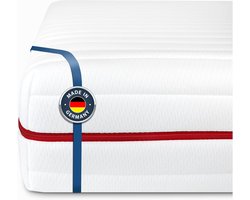 Koudschuimmatras 80x190 cm H5 Ultra Stevig met 7 Zones - 19 cm Hoog - Orthopedisch & Ademend