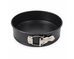 KOZIE Springvorm Ø24 cm – PFAS-vrij – Anti-aanbak Bakvorm – Ronde Taartvorm – Antraciet