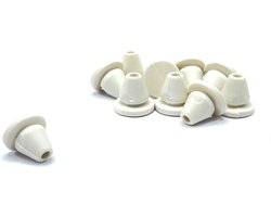 Kozijnbuffer - WIT - 3,5mm - Deurbuffer - Stootdoppen - klapdeur - Equantu® - 10 stuks