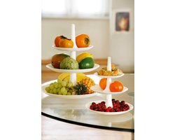 Koziol Babell Etagere - 3 laags - Large - Wit