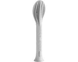 Koziol Bestekset Klikk Pocket 17 Cm Thermoplast Grijs 3-delig