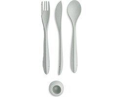 Koziol Bestekset Tulip 22,5 Cm Thermoplast Grijs 4-delig