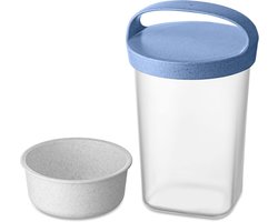 koziol BUDDY 0.7 snack pot with insert and lid 700 ml