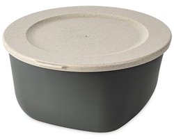 Koziol - Connect Box Schaal met Deksel 2 liter - Koziol Bio-Circulair - Grijs